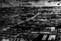 Photo of Lhasa, with Drapchi prison complex in lower right-hand corner