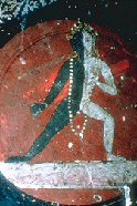 Male/female, black/white figure